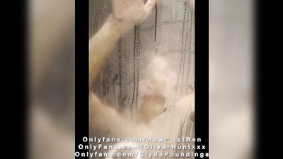 Three kinky roommates are fucking under the shower and in the bedroom