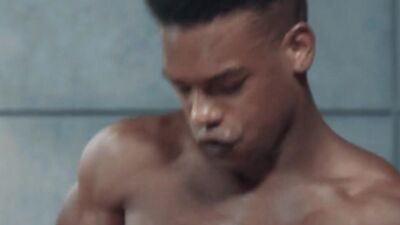 Well shaped black guys Deep Dic & Adrian Hart are having anal sex