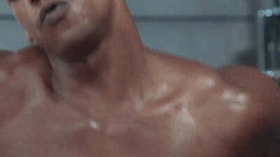 Well shaped black guys Deep Dic & Adrian Hart are having anal sex