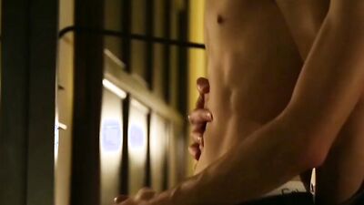 Paul Delay & Sean Ford are making out by the mirror