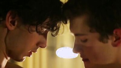 Paul Delay & Sean Ford are making out by the mirror