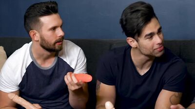 Brandon Evans, Lucas Leon & Casey Jack are barebacking a lot