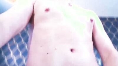 Henry Price Win is filming himself while wanking off and fingering ass