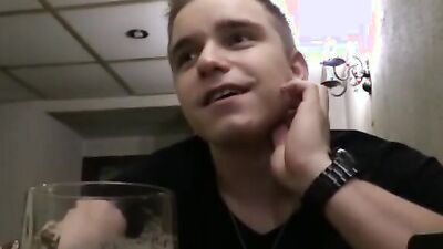Czech guys are giving sloppy blowjobs after a few drinks