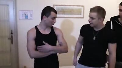 Czech guys are giving sloppy blowjobs after a few drinks