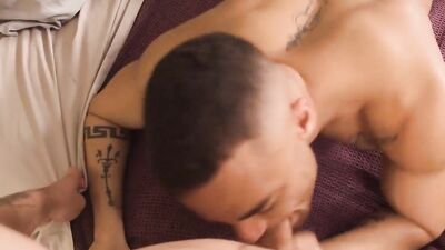 Beaux Banks and his partner are being dirty on the camera