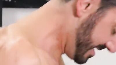 Timo Garrett's ass is drilled with a rock hard cock from behind