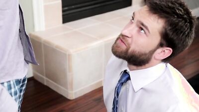 Co-workers are having raw sex after hard day in the office
