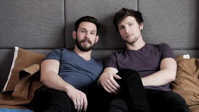 Horny chums are sharing some love in this HC gay sex scene