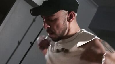 Black man pokes white chum in the ass and penetrates deeply