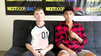 This horny couple must fuck on the camera at gay casting