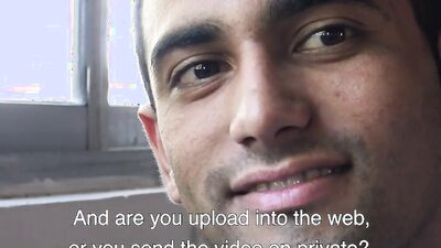 Gay casting couch candidate takes a hard cock in POV scene