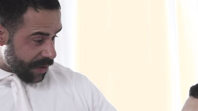 Jake Nobello enjoys in this hard core anal drilling scene