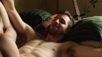 Wes Myers and his stepbrother are enjoying in a barebacking