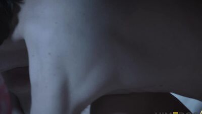 Alex Faux and his boyfriend are having sex in hotel room