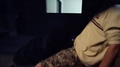 Masked bloke is giving his straight bud a juicy bj