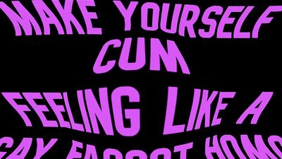 Sexy male voice is guiding you through a masturbation routine