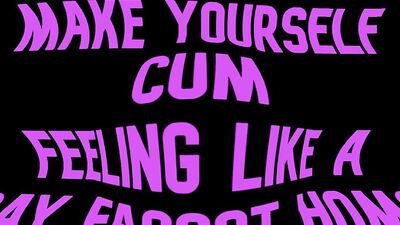Sexy male voice is guiding you through a masturbation routine