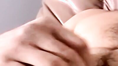 Amateur chap is stroking his prick in this homemade close-up video