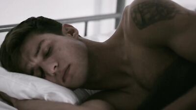 Army Jock Gives Bunkmate His First Gay Experience