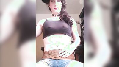 Sissy Cowboy for a ride (G)