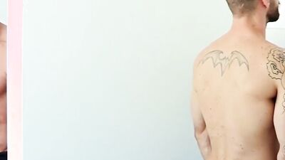 TRAILERTRASHBOYS Jack Dixons Big Dick Sucked By Beaux Morgan