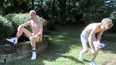 BrotherCrush - Gardener Stepbros Gets Fucked Hard