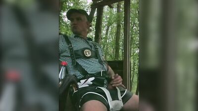 KRACHBUA wanks in Lederhosen.