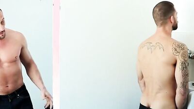 TRAILERTRASHBOYS Dom Ully And Danny Torro Sex In Locker Room