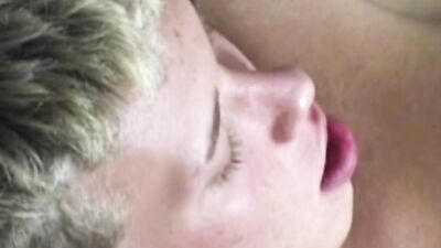 Blonde twink chokes on a big dick and takes it in the ass