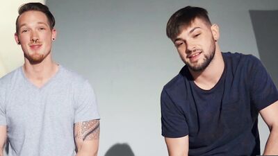 Handsome stud has his tight asshole licked and drilled deep