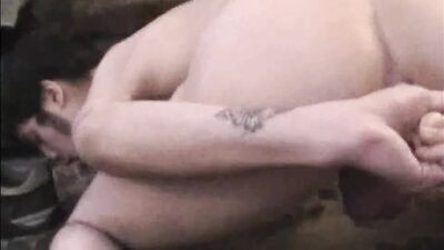 Twink jerks off before taking a dick down his throat