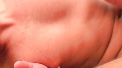 Horny gay guys suck each other off and fuck in a threesome