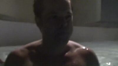 Horny studs blow each other after pool and fuck hard