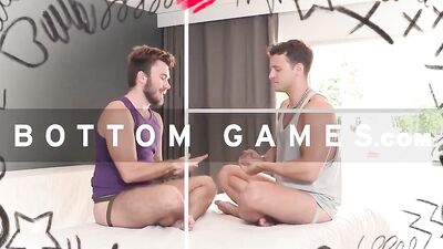 Cute twink takes a dick in the ass after choking on it