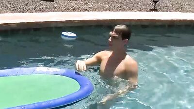 Adorable amateur Patrick Kennedy jerks off over his undies