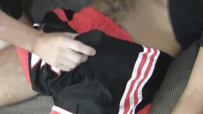 Bald stud and his amateur boyfriend fuck with a passion