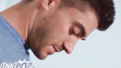Twink bends over after oral foreplay and takes a banging