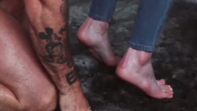 Buff stud and skinny tattooed twink fuck with a passion