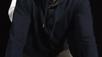 Attractive stud with a chiseled body loves a toy in the ass