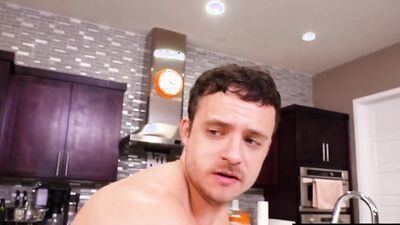 Kinky stud sucks his man off before fisting and fucking him