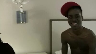 Black guys with big cocks fuck balls deep after dick sucking