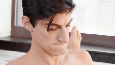 Hot young stud sucked off by a jock before pounding him