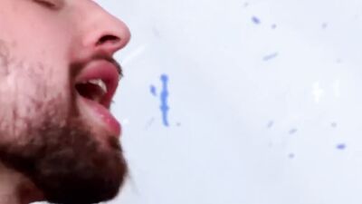 Attractive stud sucked off by a younger twink and hammered