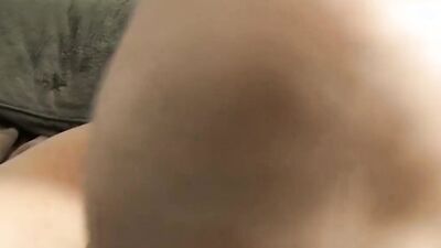 Tiny twink uses sex toys during an interview and jerks off