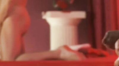 Hung guy tugs on his massive cock in a bath