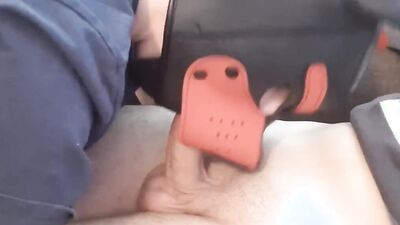 Hot masked twink seduced into sucking cock and riding it balls deep