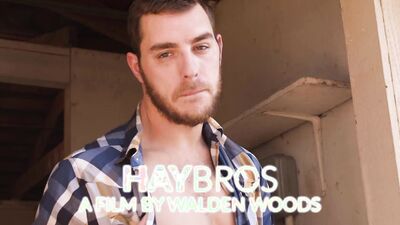 Hot cowboy studs fuck in a barn after blowing each other