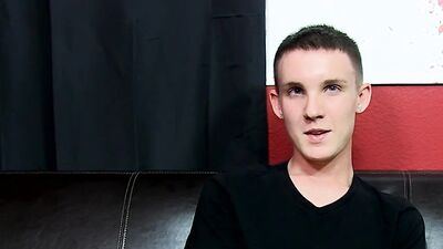 Petite twink teases with his skinny body and jerks off
