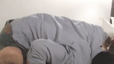 Cute twink sucks dick and fucks hard in a homemade video